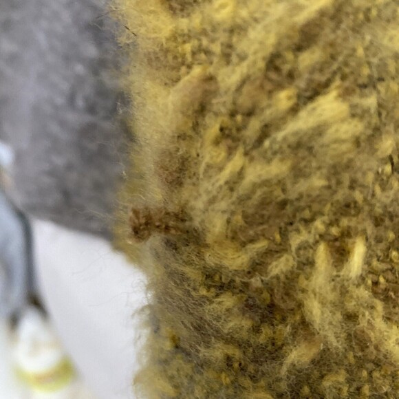 NWT Coco & Carmen Shawl Multi-Color Plaid Soft Fringed Crop Hooded Wrap OS - Picture 7 of 7